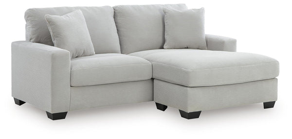 Greenbriar Stationary Sofa Chaise Smoke