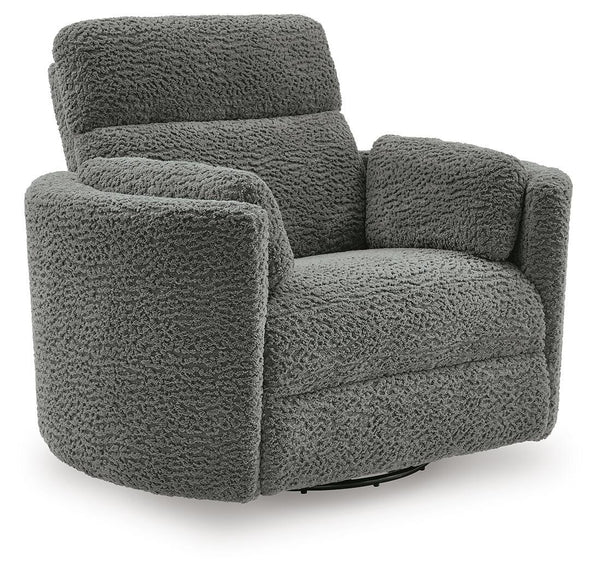 Gosaldo Swivel Power Glider Recliner Lead