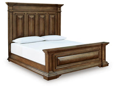 Frantanna California King Panel Bed Brown