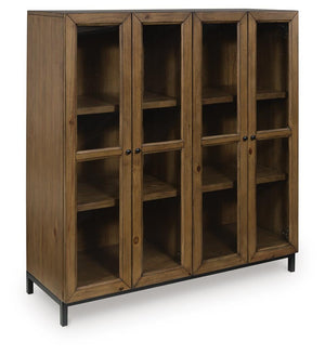 Wrenridge Accent Cabinet Gray Brown