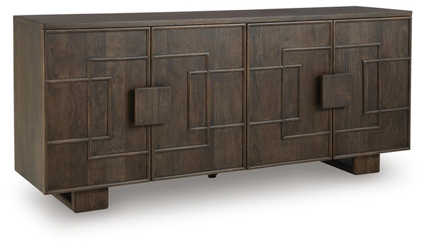 Cato Accent Cabinet Dark Brown