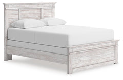 Makidern Queen Panel Bed Whitewash