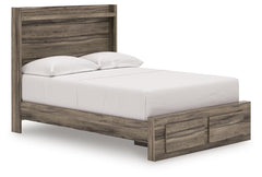 Elbrim Full Panel Storage Bed Brown