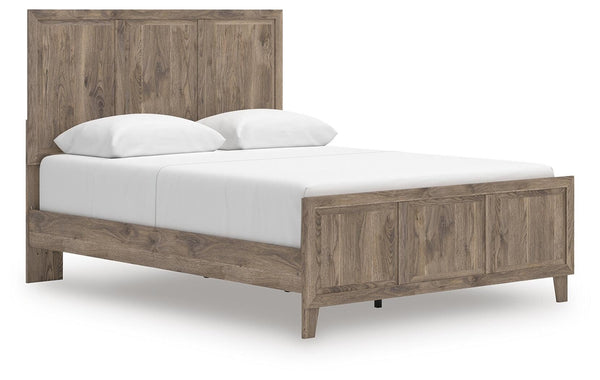 Rusticott Queen Panel Bed Brown