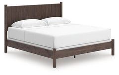 Pamytta King Panel Bed Brown