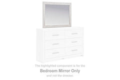 Cayboni Bedroom Mirror Whitewash