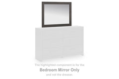 Prendonea Bedroom Mirror Charcoal