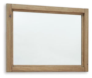 Ridgester Bedroom Mirror Light Brown