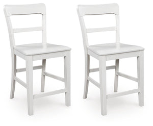 Greddinton Counter-Height Barstool White