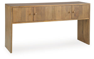 Ella Grove 4-Door Console Rich Brown