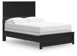 Maribel Full Panel Bed Black