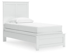 Bostwick Shoals Twin Panel Bed White