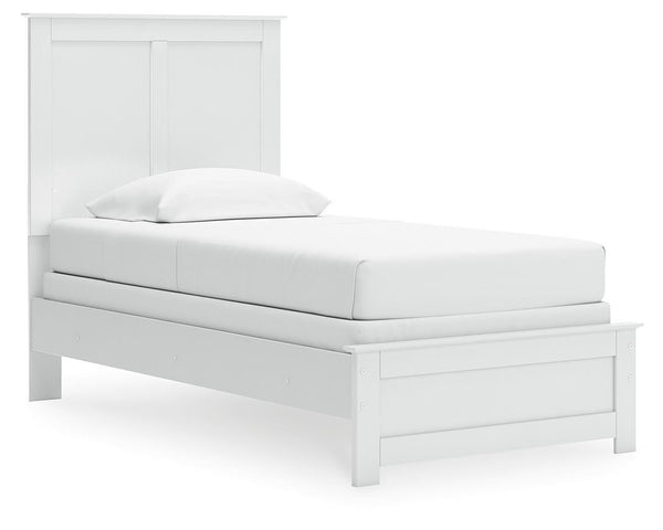 Bostwick Shoals Twin Panel Bed White