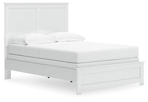 Bostwick Shoals Full Panel Bed White