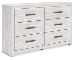 Cayboni 6-Drawer Dresser Whitewash