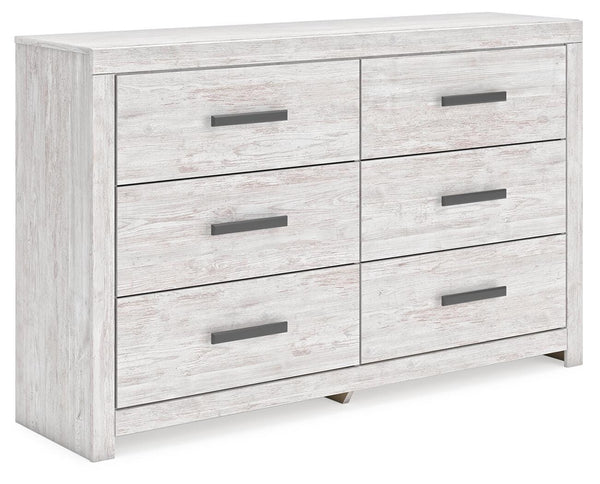 Cayboni 6-Drawer Dresser Whitewash