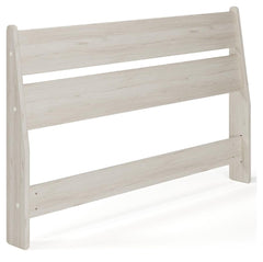 Socalle Youth Full Panel Headboard Light Natural