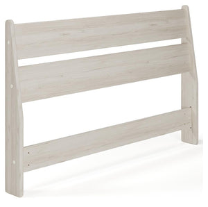 Socalle Youth Full Panel Headboard Light Natural