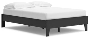 Socalle Full Platform Bed Black