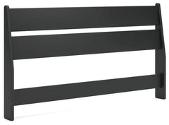 Socalle Queen Panel Headboard Black
