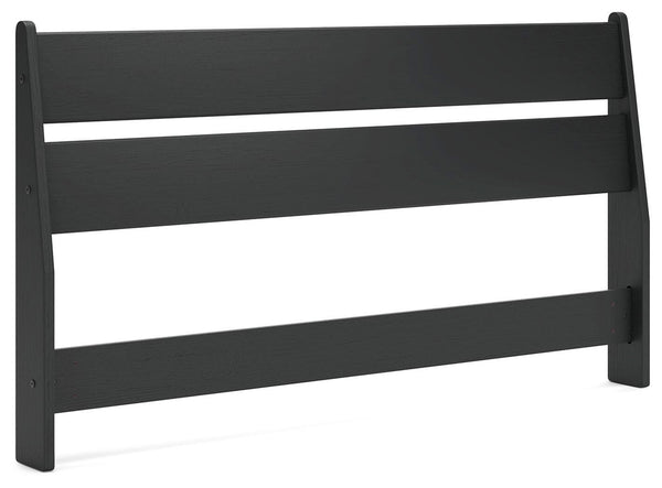 Socalle Queen Panel Headboard Black