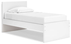 Onita Twin Panel Platform Bed White