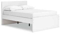 Onita Full Panel Platform Bed White