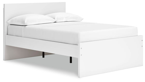 Onita Full Panel Platform Bed White