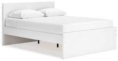 Onita Queen Panel Platform Bed White