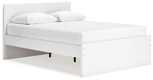 Onita Queen Panel Platform Bed White