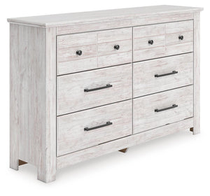 Makidern 6-Drawer Dresser Whitewash