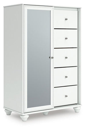 Kozlani Dressing 5-Drawer Chest White
