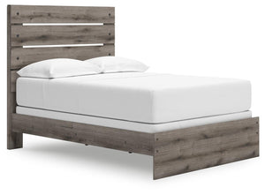 Graystorm Full Panel Bed Brown Gray