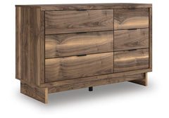 Chirason 6-Drawer Dresser Brown