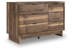 Chirason 6-Drawer Dresser Brown