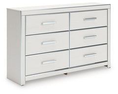 Zuraleus 6-Drawer Dresser White