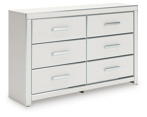 Zuraleus 6-Drawer Dresser White