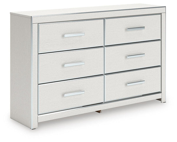 Zuraleus 6-Drawer Dresser White