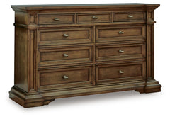 Frantanna 9-Drawer Dresser Brown