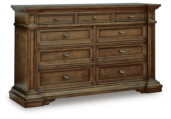 Frantanna 9-Drawer Dresser Brown