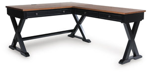 Wildenauer Home Office Desk Brown/Black