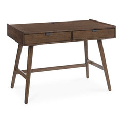 Lyncott 2-Drawer 46-Inch Home Office Desk Brown