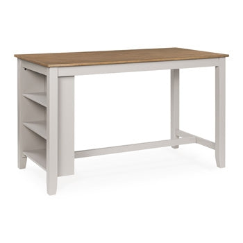 Harperfeld Rectangle Counter-Height Dining Table Natural/Gray