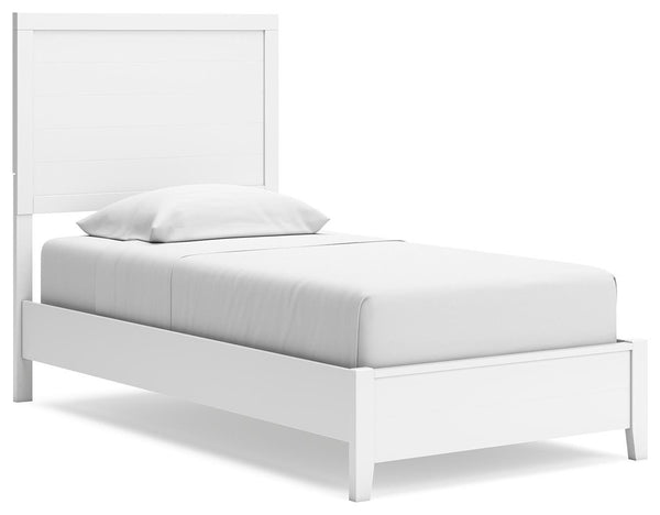 Binterglen Twin Panel Bed White