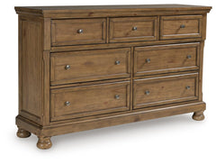 Feddinger 7-Drawer Dresser Medium Brown