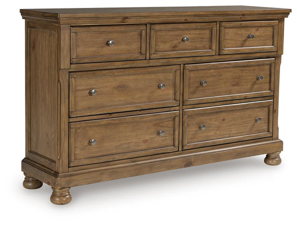Feddinger 7-Drawer Dresser Medium Brown