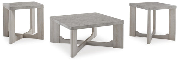 Garnilly 3-Piece Occasional Table Set Whitewash