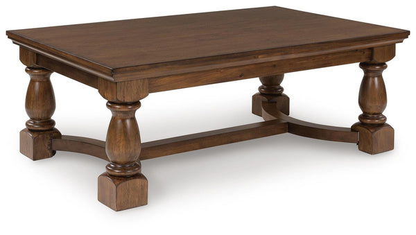 Sturlayne Rectangle Coffee Table Brown