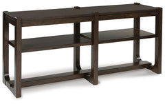 Breckington Sofa Table Dark Brown