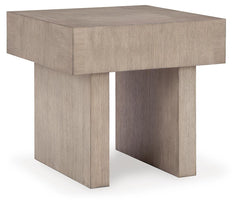 Jorlaina End Table Light Grayish Brown